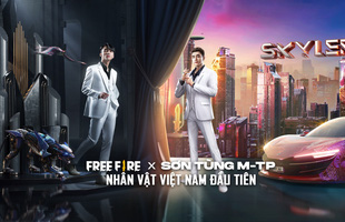 Free Fire công bố dự án Skyler Sơn Tùng - MTP, đặc biệt có sự xuất hiện của một trong 