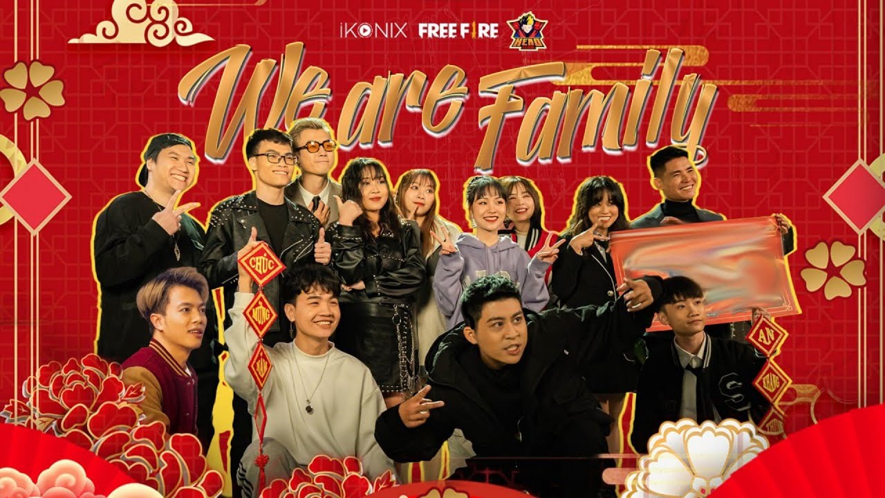 Điểm mặt những ngôi sao góp mặt trong MV 'We are Family'