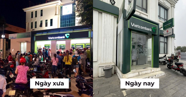 Cảnh tượng “lạ” tại các cây ATM ngày Tết