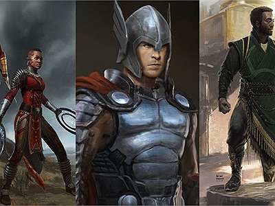 Ngỡ ngàng trước những bức concept art sống động của Black Panther và Thor: Ragnarok