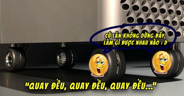 Bộ bánh xe 400 USD của Mac Pro biết đi mà không biết phanh, lơ đễnh là lạc trôi luôn mấy chục nghìn đô