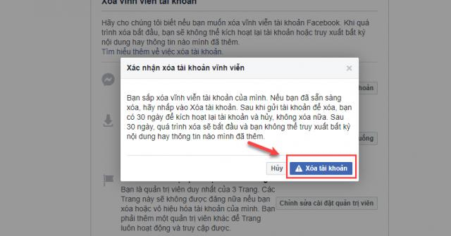 Cách xóa tài khoản Facebook vĩnh viễn và cách vô hiệu hóa tạm thời