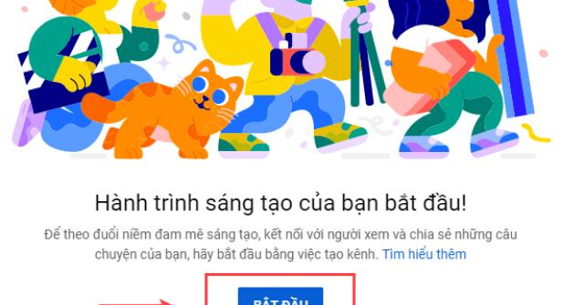 Cách tạo kênh Youtube đơn giản nhanh chóng