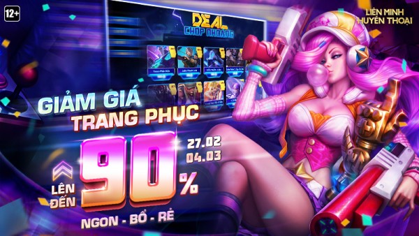 Tham gia “Deal Chớp Nhoáng” – Giảm giá trang phục đến 90% từ 27/02 đến 04/03