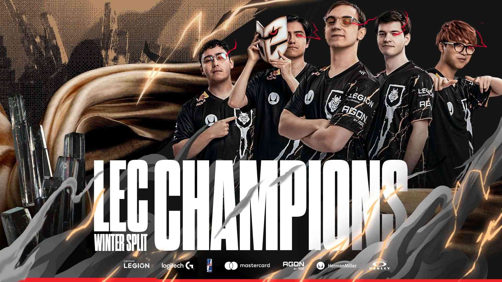 G2 Esports vô địch LEC Mùa Đông 2023 và giành vé đầu tiên đến MSI 2023