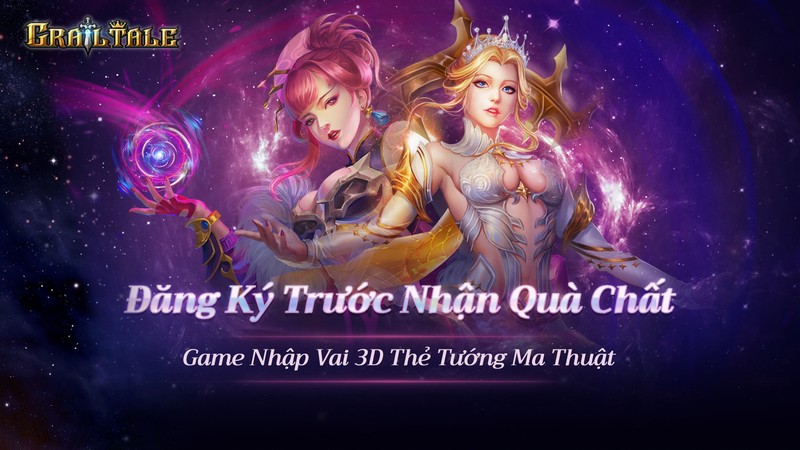 Grail Tale - Game thẻ bài ma thuật 3D cực đẹp sắp ra mắt game thủ Việt