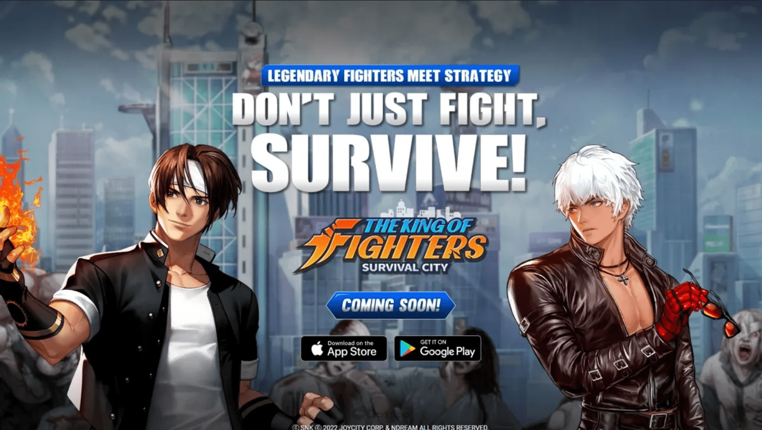 King of Fighters Survival City - Game chiến thuật từ IP đình đám KoF có mặt tại hai nước Đông Nam Á