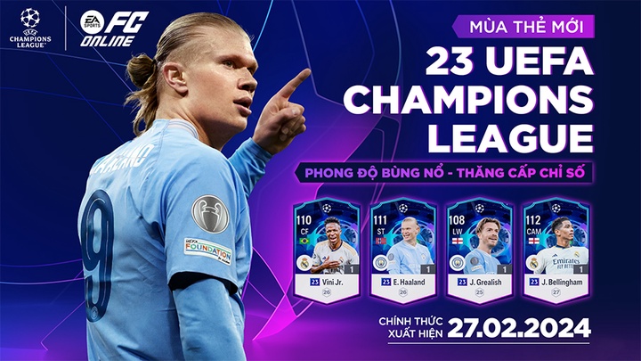 Những cầu thủ đáng chú ý nhất mùa 23 UCL FC Online