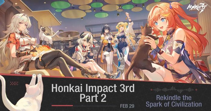 Honkai Impact 3 cập nhật phần 2 vào ngày 29/02