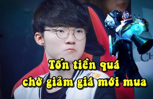 Kiếm 50 tỷ VNĐ/năm, thế nhưng Faker vẫn chờ đúng đợt giảm giá mới mua trang phục Ryze SKT của chính bản thân mình