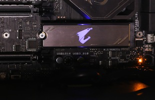 Trải nghiệm AORUS RGB M2 NVMe SSD: Đèn đóm đẹp mắt, tốc độ rất nhanh load game trong chớp mắt