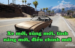 Chính thức ra mắt Patch mới PUBG: xuất hiện súng SLG, xe Mirado và cân bằng sức mạnh tất cả vũ khí