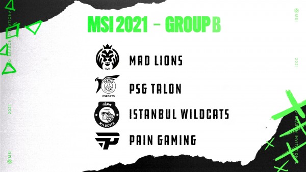 [MSI 2021] Điểm danh các đại diện từ bảng B