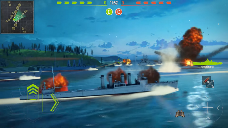 Navy War - Tựa game chiến tranh hải quân MMO hấp dẫn chính thức ra mắt