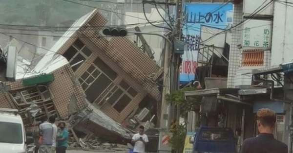 Đài Loan (Trung Quốc) tiếp tục hứng chịu nhiều trận động đất