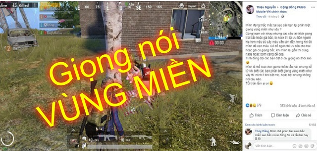 Sau nạn kỳ thị game thủ nữ, phân biệt giọng vùng miền đang là “vấn nạn” trong PUBG Mobile hiện nay