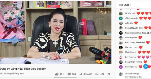 Bà Phương Hằng livestream 