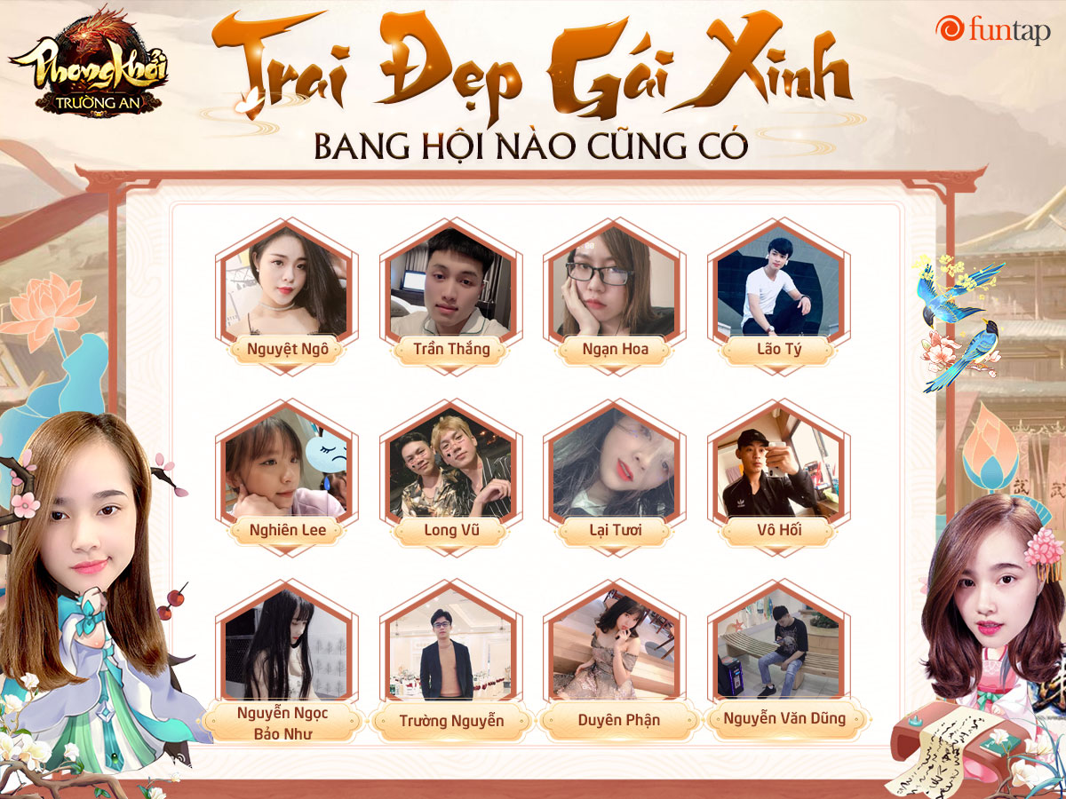 Hàng loạt Hot Streamer, Hot Face Việt đổ bộ Phong Khởi Trường An: Đúng là đẳng cấp Tân Vương Kiếm Hiệp mọi thời đại!