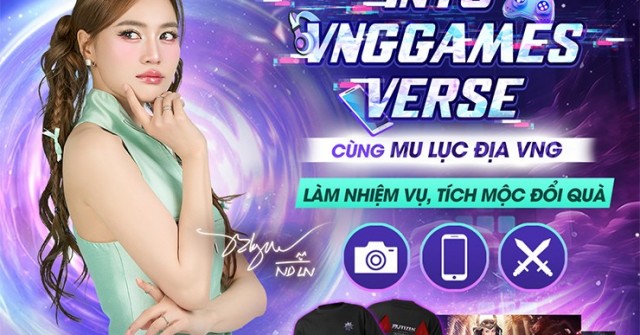 MU Lục Địa VNG cùng diễn viên Ninh Dương Lan Ngọc xuất hiện tại GameVerse 2025