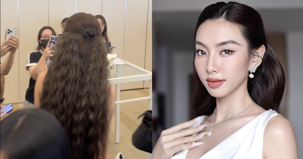 Hoa hậu Việt lần đầu lộ diện sau khi bị công kích vì bỏ theo dõi Thuỳ Tiên, thái độ ra sao?