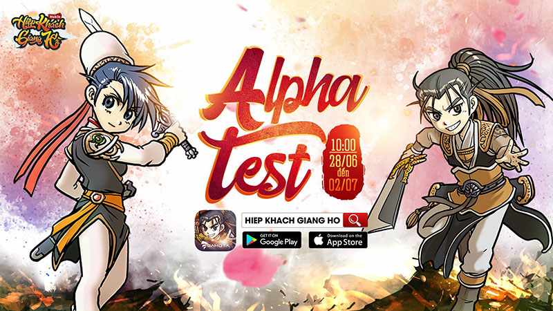 Hiệp Khách Giang Hồ Mobile ấn định Alpha Test 28/6, tải game về chiến thôi anh em