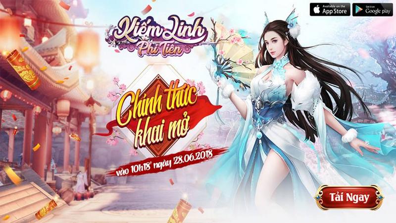 Kiếm Linh Phi Tiên tặng giftcode Open Beta cực xịn cho game thủ