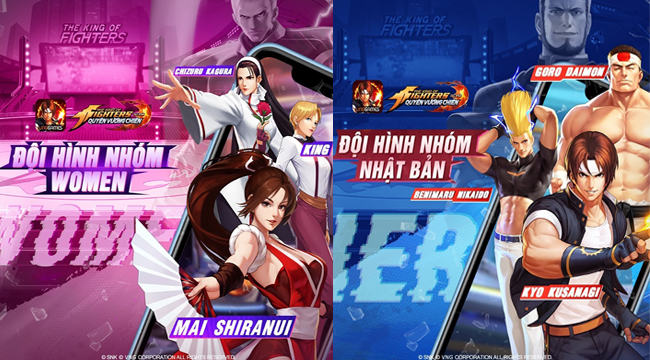 Gia nhập KOF AllStar VNG – Quyền Vương Chiến: Đừng bỏ qua các đội nhóm huyền thoại này!