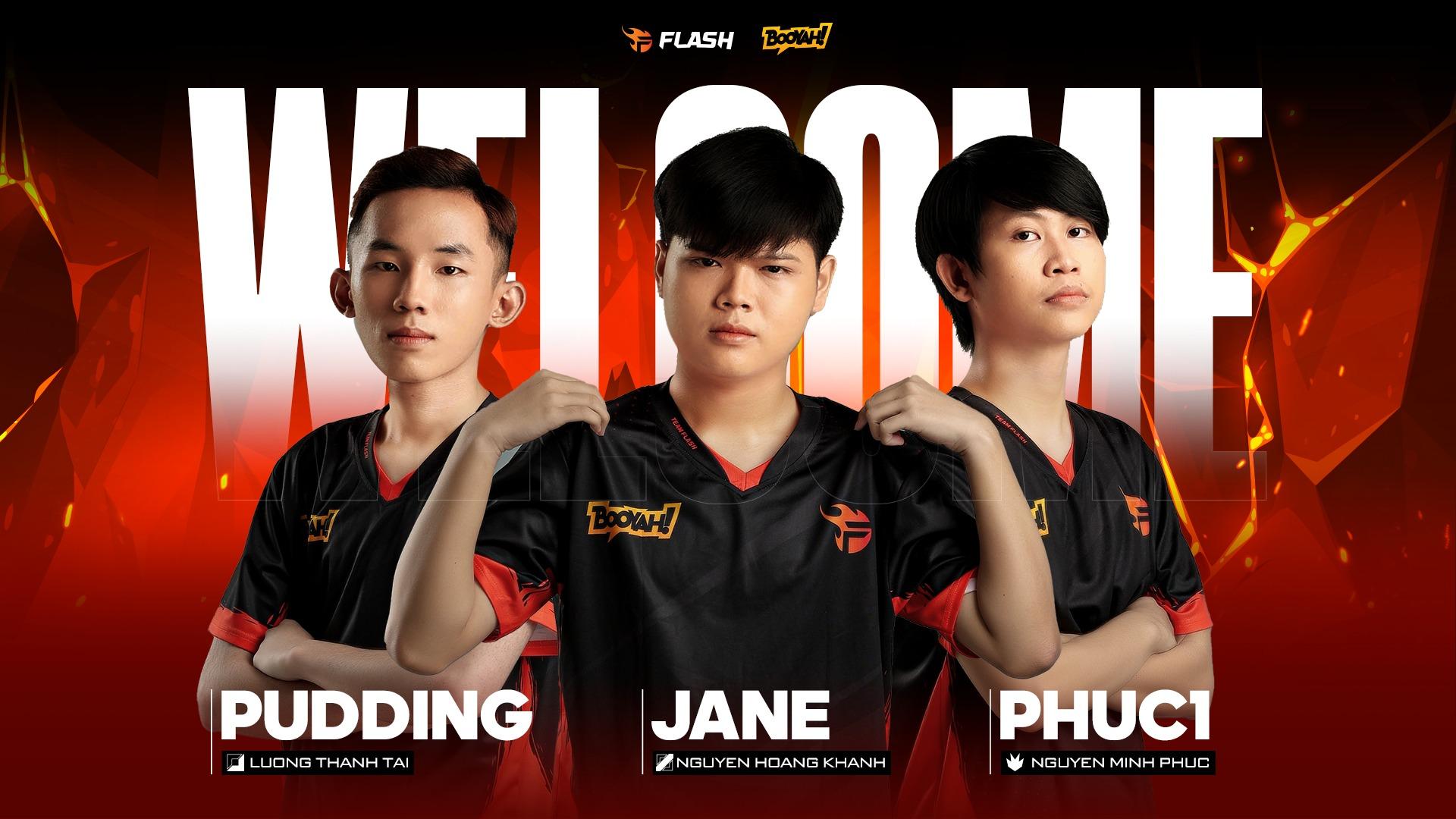 Chia tay CERBERUS Esports, bộ 3 Jane, Phuc1 và Pudding 'thảm' tới mức đầu quân cho Team Flash đánh VCSB