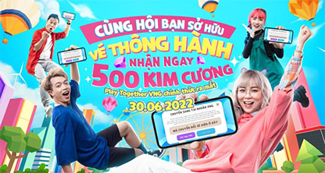 Play Together VNG dành quà khủng cho game thủ chuyển nhà về phiên bản Việt