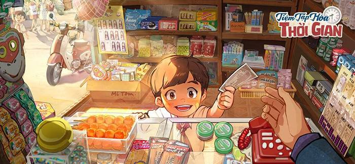 Trở về tuổi thơ cùng game mô phỏng quản lý kinh doanh Tiệm Tạp Hóa Thời Gian
