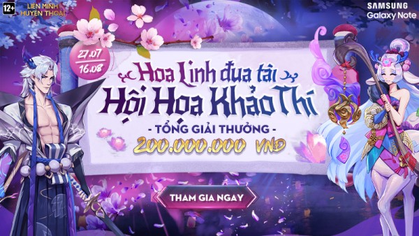 Công bố cuộc thi vẽ tranh Sinh Nhật 8 Tuổi x Hoa Linh Lục Địa – Tổng giải thưởng lên tới 200 triệu từ 27/07!