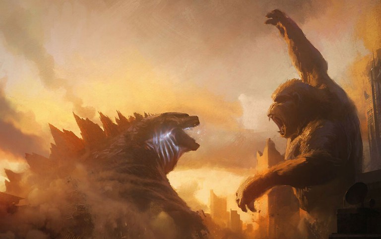 Hình ảnh đầu tiên của bom tấn Godzilla vs Kong được hé lộ