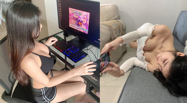 Khoe là game thủ, hot girl Malaysia bị chỉ trích là “bú fame”