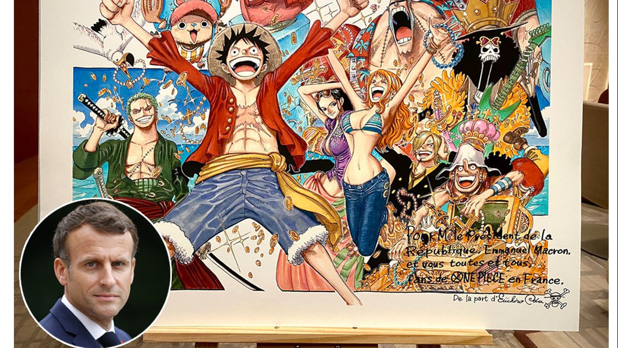 Tổng Thống Pháp cũng là một 'fan cứng' của One Piece