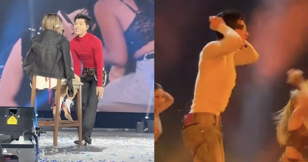 HIEUTHUHAI quá bạo trong concert Mỹ: Khoe body cực nét uốn éo sexy 