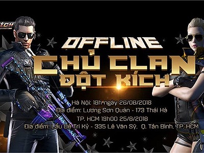 Offline chủ Clan Đột Kích: Vui say quên lối về