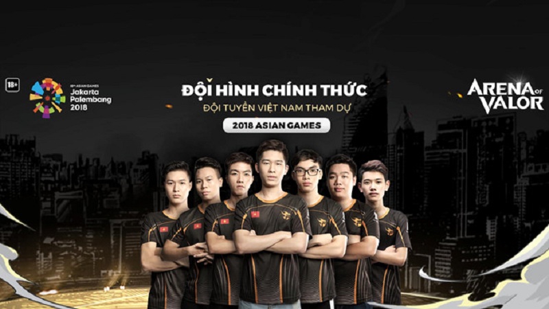 Đội tuyển Liên Quân Mobile Việt Nam giành huy chương Đồng tại ASIAD 2018