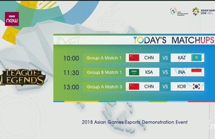 Đây là lý do khiến các trận đấu của đội tuyển LMHT Việt Nam tại Asian Games 2018 không được lên sóng truyền hình?