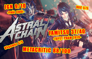 Báo quốc tế đánh giá và so sánh bom tấn Astral Chain với NieR: Automata