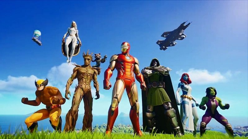 Fortnite cập nhật chủ đề Marvel cool ngầu, cả thế giới chơi được trừ game thủ iOS