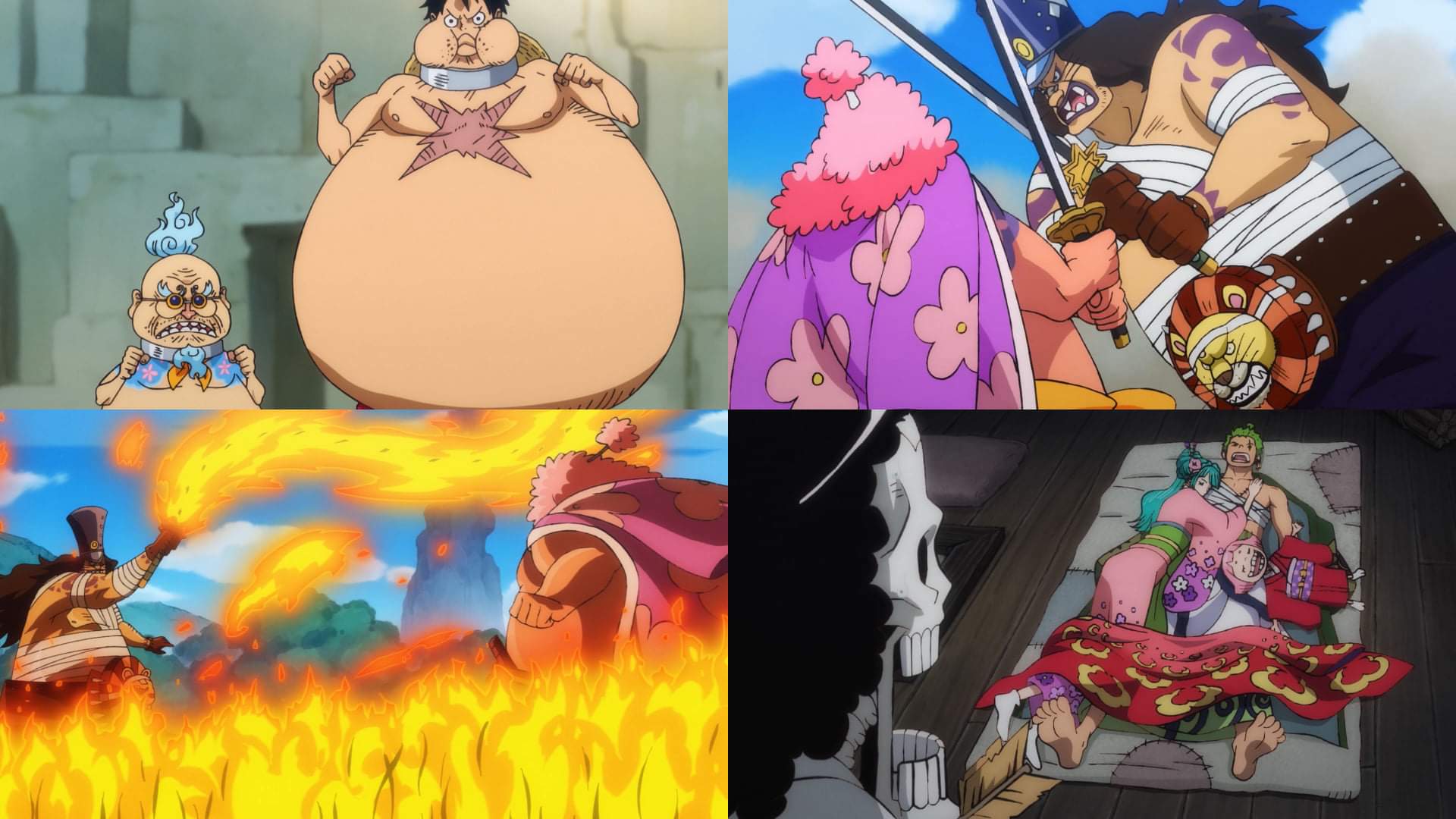 One Piece 938: Phản ứng của Hiyori khi Ushimitsu Kozo bị bắt giữ