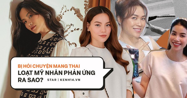 Mỹ nhân Việt phản ứng trước tin đồn mang thai: Hà Hồ - Đông Nhi im lặng mà cũng lộ, riêng Mỹ Tâm phải livestream chứng minh