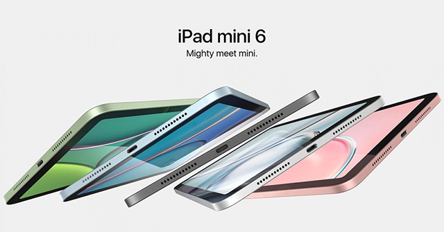 iPad mini 6 lộ diện hình ảnh vừa đẹp, vừa mạnh mẽ