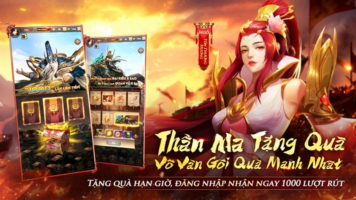 Trở thành bá chủ thiên hạ trong Thần Ma: Tam Quốc Xuất Chinh