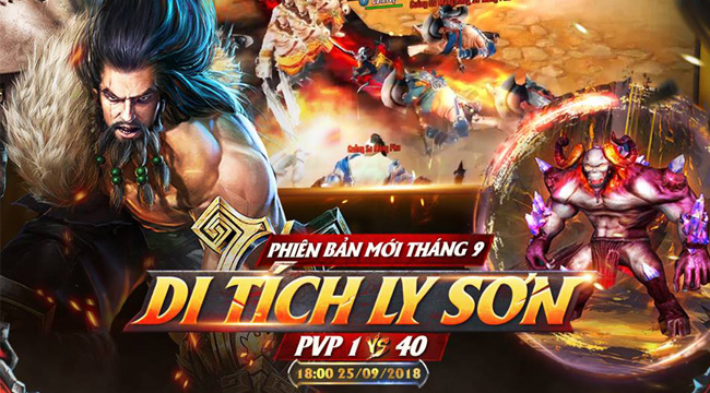 Cửu Dương VNG mở chiến trường PvP 1vs40 trong phiên bản mới