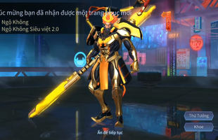 Liên Quân Mobile: Game thủ chơi FREE có thể trúng Ngộ Không Siêu Việt 2.0 từ vẽ bùa bậc A