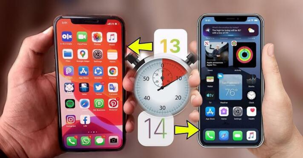 Mất bao lâu để cập nhật iPhone lên iOS 14?