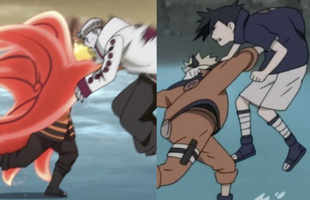 Trận đấu giữa Hokage đệ thất vs Isshiki có biên đạo tương tự như cuộc chiến của Naruto vs Sasuke năm xưa