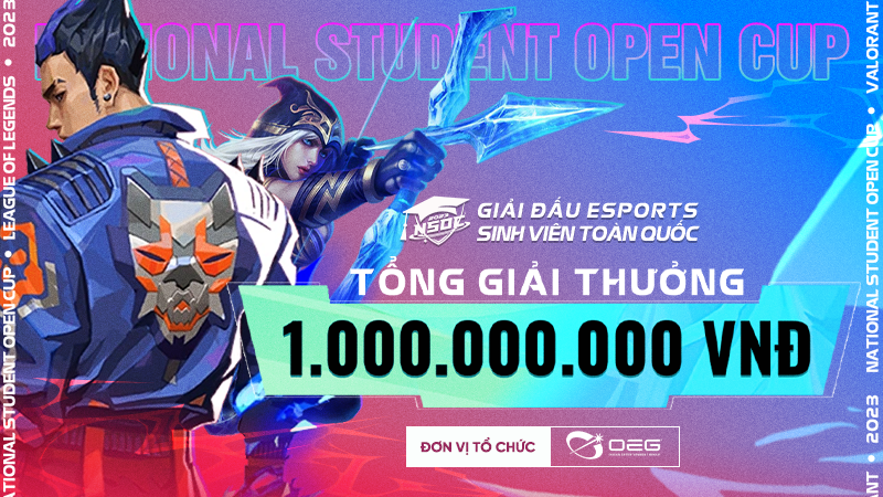 Công bố khởi động giải đấu Thể thao điện tử Sinh viên Toàn quốc - Nation Student Open Cup 2023