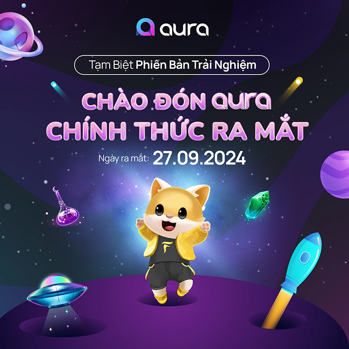 Chính thức ra mắt mạng xã hội tương tác trực tuyến aura